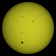 Illustration for article titled Mindblowing picture shows Hubble Telescope AND Venus in dual transit across the Sun